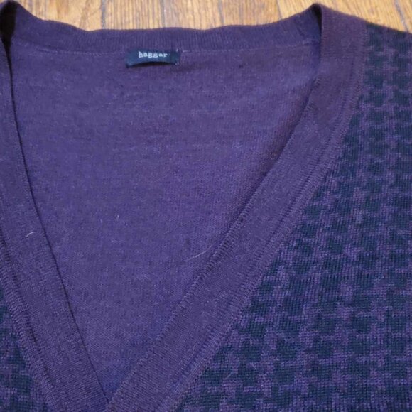 VINTAGE  90s Wool blend COBAIN grandpacore Cardigan! Grunge Era - Picture 6 of 8